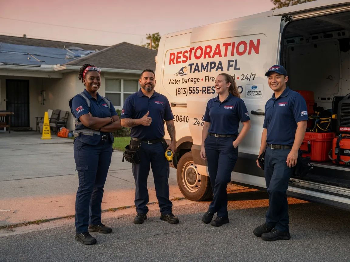 Water Damage Restoration company in Helmsburg, IN